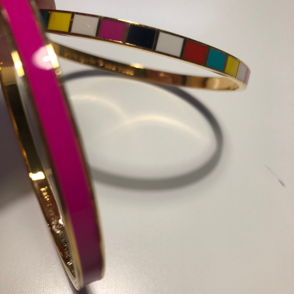 Two Kate Spade Bangles. Super cute!